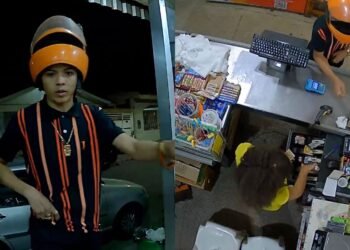 Vídeo: assalto em mercadinho na Cidade Nova causa pânico entre clientes e funcionários