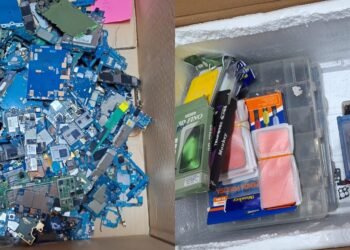 Dupla é presa em 'laboratório' de desmanche de celulares no Centro de Manaus