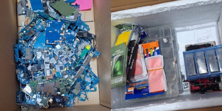 Dupla é presa em 'laboratório' de desmanche de celulares no Centro de Manaus