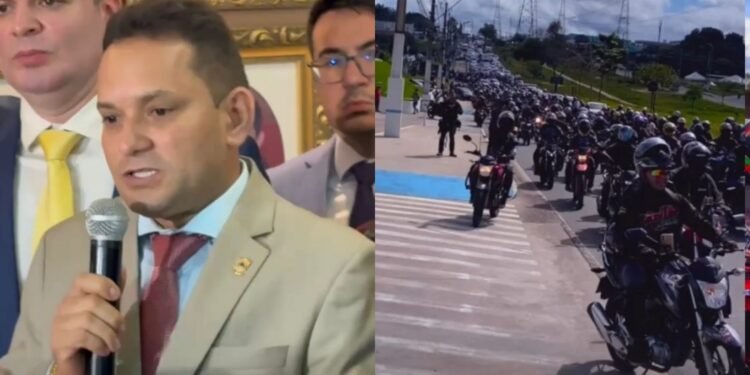 Vereador retira projeto que regulamentava moto-apps após protestos em Manaus