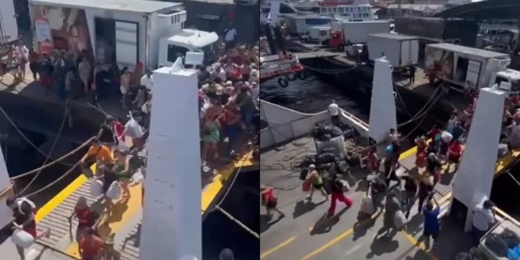 Movimentação intensa marca o Porto de Manaus antes do Festival de Parintins