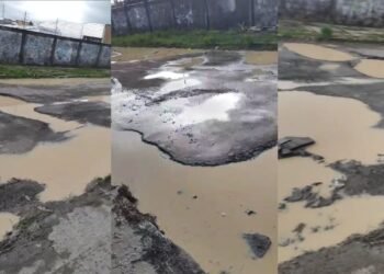 Buracos tem atrapalhado dia a dia de moradores (Foto: Divulgação/Arquivo Pessoal)