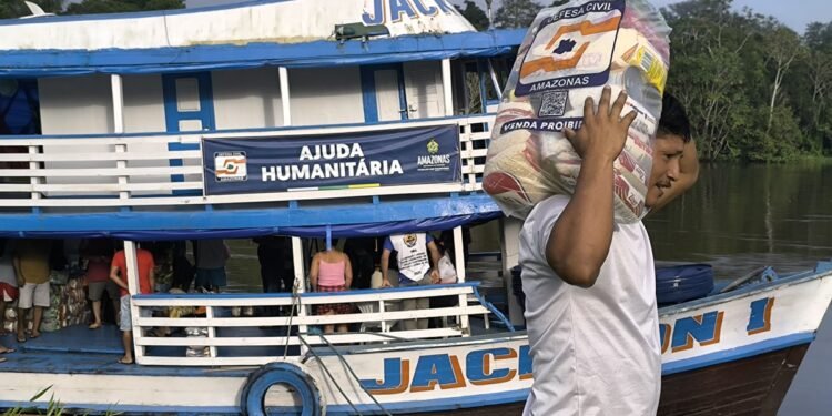 Cheia dos rios afeta mais de 534 mil amazonenses