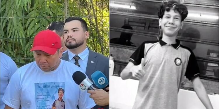 Família de Fernando Vilaça vai à delegacia e pede que suspeitos pela morte do filho não sejam soltos