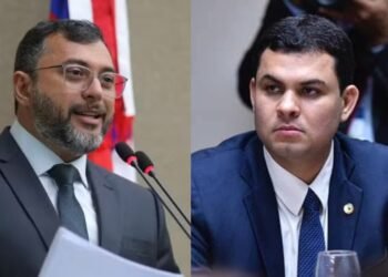 Deputado do União Brasil afirma que Wilson Lima pode concorrer para deputado federal - (Fotos: Reprodução - Secom/ Assessoria - Saullo Vianna)