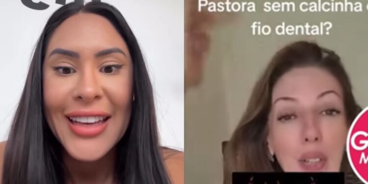 Isabelle Nogueira reagiu as declarações da internauta (Fotos: Reprodução/Instagram - @isabelle.nogueira e @gossipmanaux)