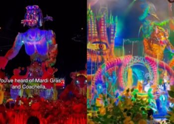 Alegorias divulgadas no vídeo do Instagrafite (Fotos: Reprodução/Instagram - @instagrafite)