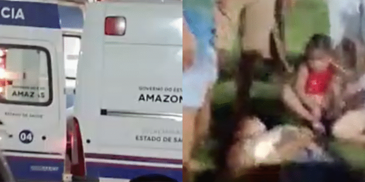 Vídeo: mulher sofre acidente e apenas motorista a socorre no Amazonas, prefeitura nega falta de equipe