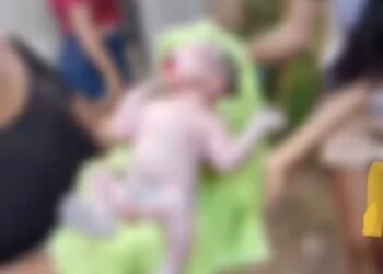 Recém-nascido é encontrado com cordão umbilical após ser jogado pela janela no Mauazinho