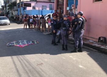 Menina de seis anos morre atropelada por caminhão no bairro Compensa, em Manaus - (Foto: Reprodução/ Redes sociais)