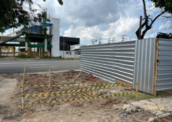 Obra passarela Torquato