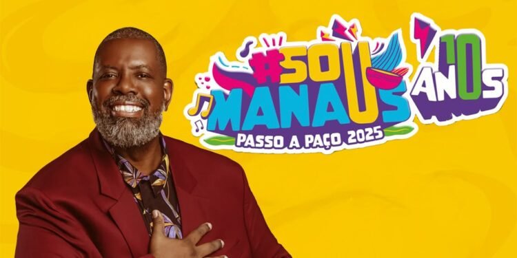 Com anúncio de Péricles, cachês do #SouManaus 2025 ultrapassam R$ 14 milhões; Prefeitura deve bancar até R$ 2,8 milhões