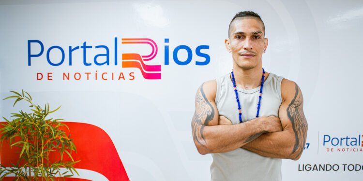 Arcagêlo Anjo, atleta amazonense de MMA (Foto: João Dejacy/Rios de Notícias)