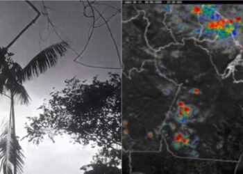 Defesa Civil: alerta de chuva forte para todos os municípios do Amazonas