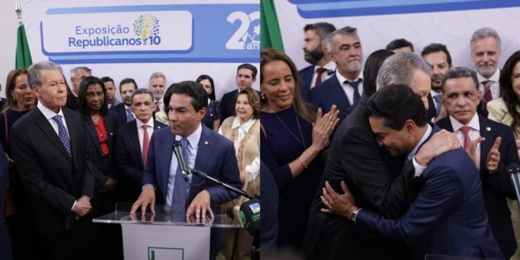 Arthur Neto oficializa filiação ao partido Republicanos em Brasília