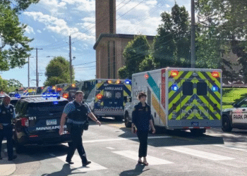 Tiroteio em escola católica deixa duas crianças mortas e 17 feridos nos EUA