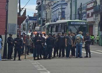 Confusão ambulantes e Centro