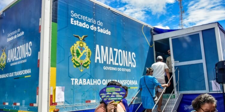 SES AM/Carreta da Saúde Silves