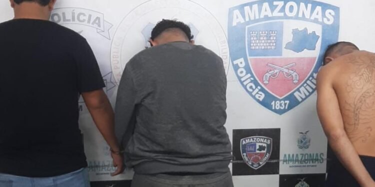 Três suspeitos são presos por tentativa de furto em Shopping na zona Leste de Manaus