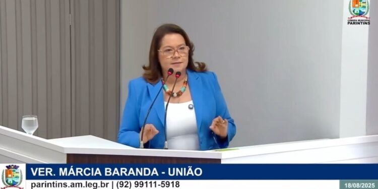 Vereadora Márcia Baranda