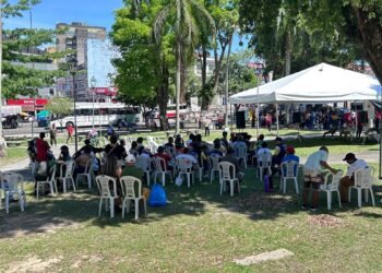 Mobilização marca o Dia de Luta da População em Situação de Rua em Manaus
