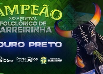 Com o tema “Andanças”, Touro Preto conquista tricampeonato em Barreirinha