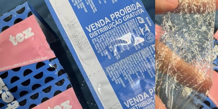 SUS oferece preservativo texturizado