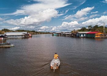 Vista de quem chega a comunidade do Catalão (Foto: João Dejacy/Rios de Notícias)