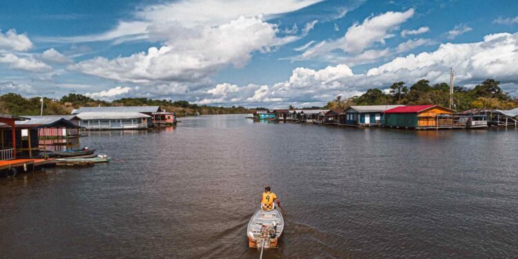Vista de quem chega a comunidade do Catalão (Foto: João Dejacy/Rios de Notícias)