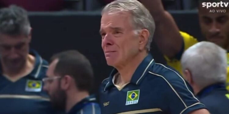Bernadinho emocionado