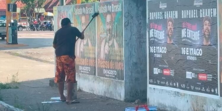 Cantor 'Splash do Brasil' é multado por abuso de publicidade irregular em Manaus