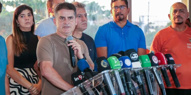 Prefeito de Manaus, David Almeida, do Avante (Foto: João Viana / Semcom)