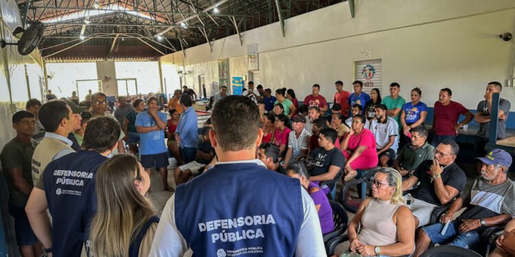 Defensoria Púbica ouve famílias afetadas por explosões em operações contra o garimpo no rio Madeira