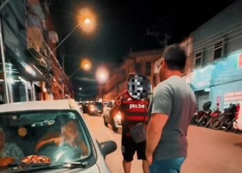 #SouManaus tem denúncias de flanelinhas cobrando até R$ 100 por vaga de estacionamento