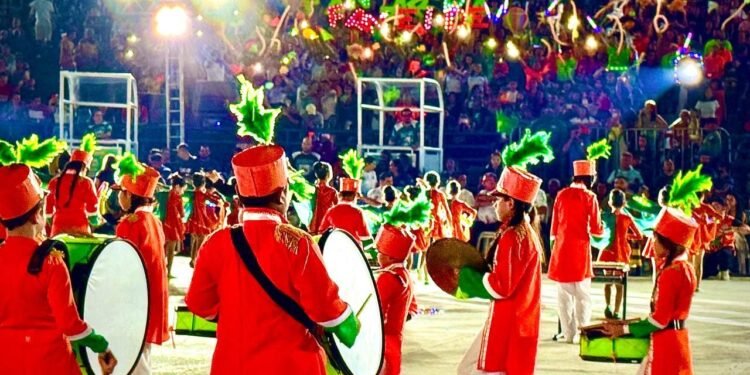 Primeira e segunda noite do IX Festival de Bandas, Fanfarras e Corpo Coreográfico de Manacapuru