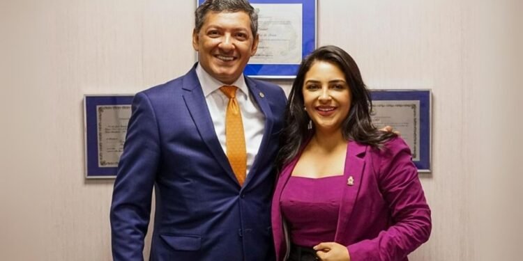 Deputado Felipe Souza aposta na filha vereadora Thaysa Lippy para disputar vaga de deputada federal em 2026