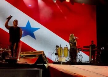 Show da cantora Simone Mendes no Sou Manaus (Foto: Reprodução/Twitter)