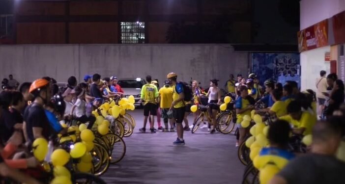 Pedala Livre promove Pedala Setembro Amarelo em Manaus nesta terça-feira, 30