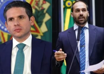 hugo motta-eduardo-bolsonaro