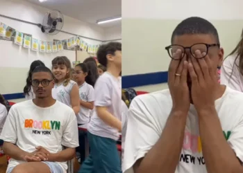 Professor viraliza ao descobrir nome dos alunos apenas pela voz