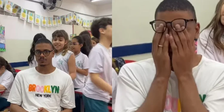 Professor viraliza ao descobrir nome dos alunos apenas pela voz
