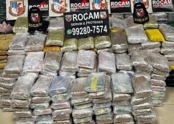 Meia tonelada de drogas apreendida na zona Leste; casal é preso