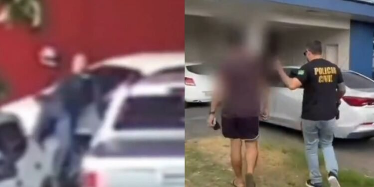 Bancário é preso por tentativa de homicídio após discussão em supermercado em Manaus