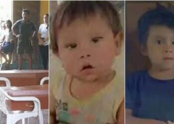 Mãe passa mal ao ver filhos em caixões durante velório em aldeia no Amazonas