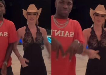 Vini Jr publica seu primeiro vídeo com Virgínia