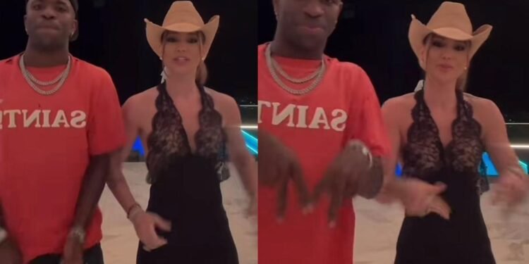 Vini Jr publica seu primeiro vídeo com Virgínia