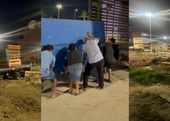 retirada de ambulantes