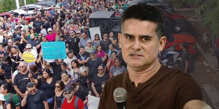 refeito de Manaus, David Almeida, do Avante (Fotos: Lamberth Melo e Divulgação/Semcom)