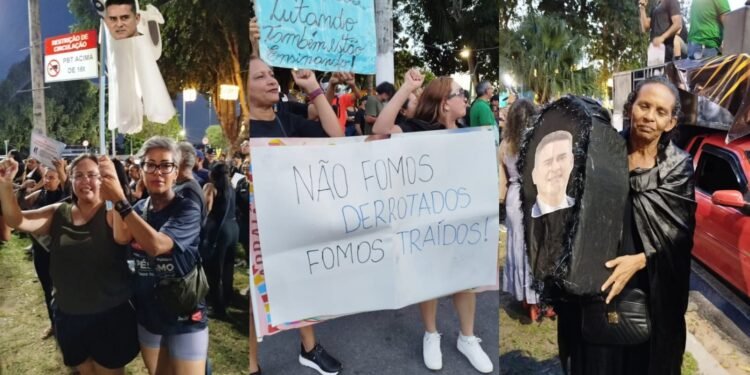 Manifestação - Ponta Negra