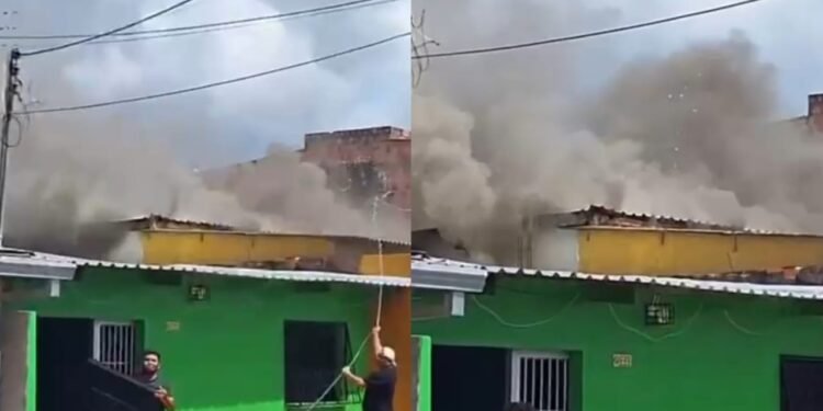 residência incêndio